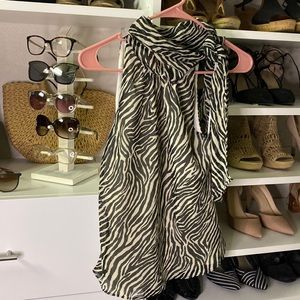 Womens zebra tank blouse